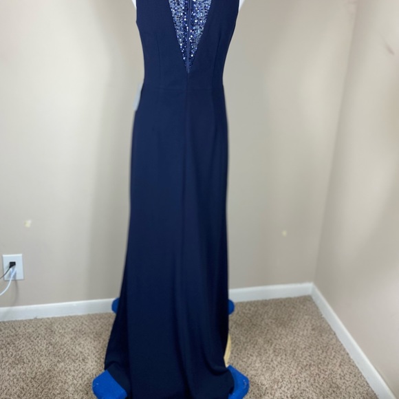 Vince Camuto Navy Gown - Picture 4 of 11